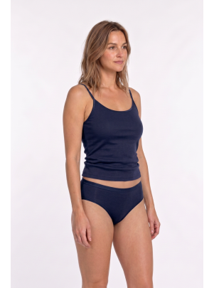 Hemd Christine enzian Vorderansicht am Model