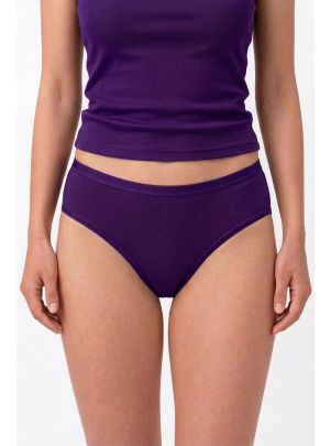 Slip Christine indigo Vorderansicht am Model