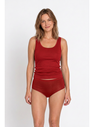 Hemd Vera red Vorderansicht am Model
