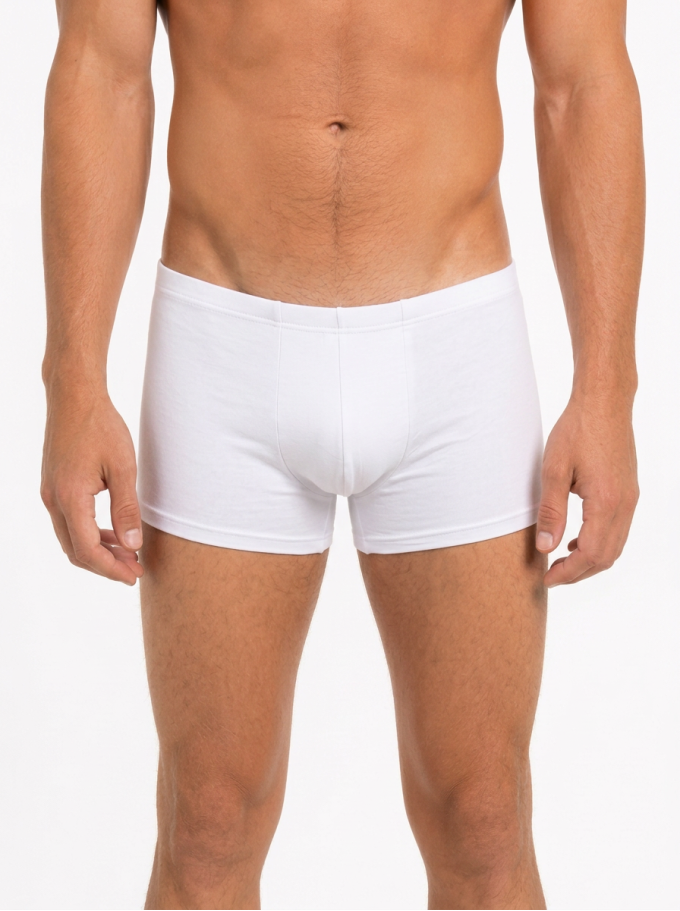 HE Boxer Short weiss Vorderansicht am Model